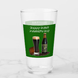 Happy Saint Patrick's Day Beer Glas