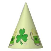 Happy Saint Patrick's Day Beer Green Kleeblatt Partyhütchen (Links)