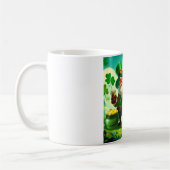 Happy Saint Patrick's Day bunt Kaffeetasse (Links)
