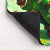 Happy Saint Patrick's Day bunt Mousepad (Ecke)
