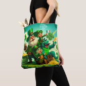 Happy Saint Patrick's Day bunt Tasche (Von Nahem)