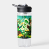 Happy Saint Patrick's Day bunt Trinkflasche (Rechts)