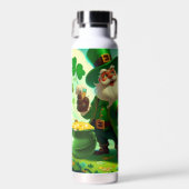Happy Saint Patrick's Day bunt Trinkflasche (Vorne)