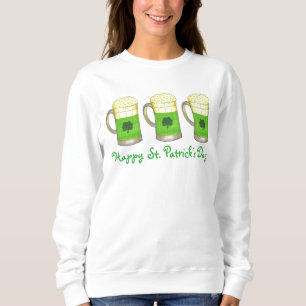 Happy Saint Patrick's Day Green Beer Sweatshirt