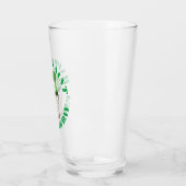 Happy Saint Patrick's Day Green Kleeblatt Cupcake Glas (Links)