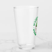 Happy Saint Patrick's Day Green Kleeblatt Cupcake Glas (Rechts)