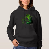 Happy Saint Patrick's Day Green Shoe Lucky Shamroc Hoodie (Vorderseite)
