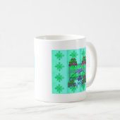 Happy Saint Patrick's Day Hakuna Matata Kaffeetasse (VorderseiteRechts)