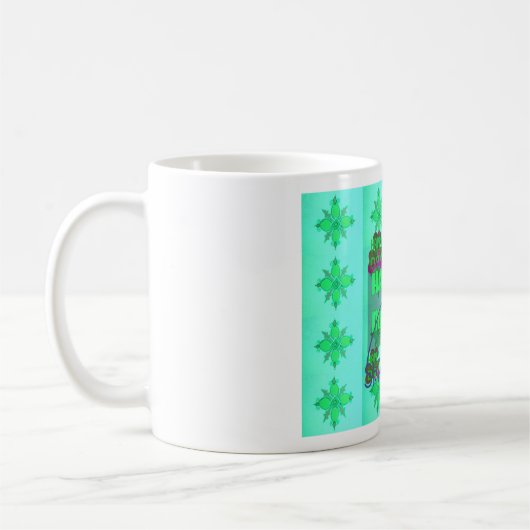 Happy Saint Patrick's Day Hakuna Matata Kaffeetasse (Links)