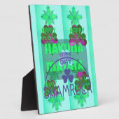 Happy Saint Patrick's Day Hakuna Matata Kunstdruck Fotoplatte (Seite)