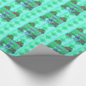 Happy Saint Patrick's Day Hakuna Matata Kunstdruck Geschenkpapier (Ecke)