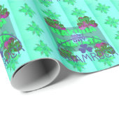 Happy Saint Patrick's Day Hakuna Matata Kunstdruck Geschenkpapier (Rolleneckpunkt)