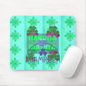 Happy Saint Patrick's Day Hakuna Matata Kunstdruck Mousepad (Mit Mouse)