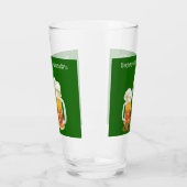 Happy Saint Patrick's Day Irish Beer Glass Glas (Links)
