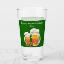 Happy Saint Patrick's Day Irish Beer Glass