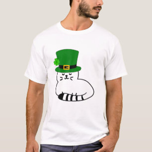 Happy Saint Patrick's Day Kitten Cat T-Shirt