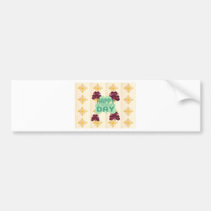 Happy Saint Patrick's Day Lovely Art Print Autoaufkleber