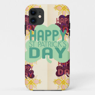 Happy Saint Patrick's Day Lovely Art Print iPhone 11 Hülle