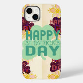 Happy Saint Patrick's Day Lovely Art Print Case-Mate iPhone Hülle (Rückseite)
