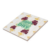 Happy Saint Patrick's Day Lovely Art Print Fliese (Seite)