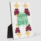 Happy Saint Patrick's Day Lovely Art Print Fotoplatte (Seite)