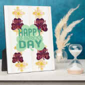 Happy Saint Patrick's Day Lovely Art Print Fotoplatte (Seite)
