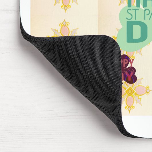 Happy Saint Patrick's Day Lovely Art Print Mousepad (Ecke)
