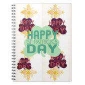 Happy Saint Patrick's Day Lovely Art Print Notizblock (Vorderseite)