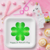Happy Saint Patrick's Day Paper Plates Pappteller (Party)
