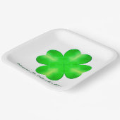 Happy Saint Patrick's Day Paper Plates Pappteller (Gewinkelt)