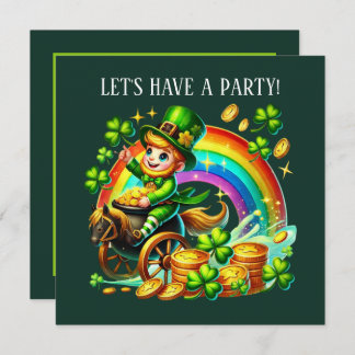 Happy Saint Patrick's Day party  Einladung