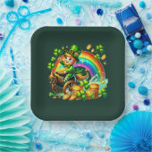 Happy Saint Patrick's Day party Pappteller (Party)