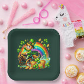 Happy Saint Patrick's Day party Pappteller (Party)