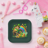 Happy Saint Patrick's Day party Pappteller (Party)