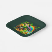 Happy Saint Patrick's Day party Pappteller (Gewinkelt)