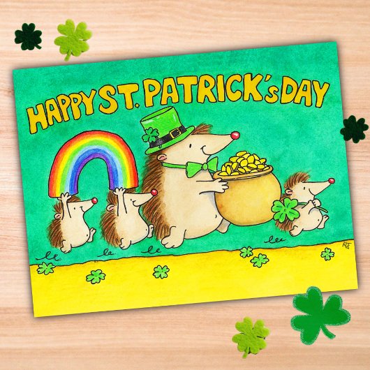 Happy Saint Patrick's Day  Postkarte