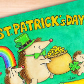 Happy Saint Patrick's Day  Postkarte