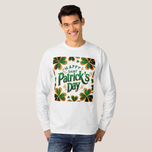 Happy Saint-Patrick's Day T-Shirt (Vorne ganz)