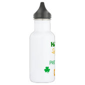 Happy Saint Patrick's Day Trinkflasche (Links)