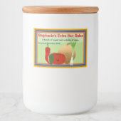 Happy Salsa Mix Personalisiert Lebensmitteletikett (Vorderseite)