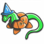 Happy Samhain! Aufkleber (Vorderseite)