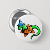 Happy Samhain! Button (Vorne & Hinten)