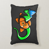 Happy Samhain! Dekokissen (Vorderseite(Vertikal))