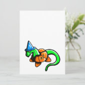 Happy Samhain! Einladung (Stehend Vorderseite)