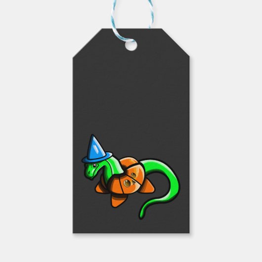 Happy Samhain! Geschenkanhänger (Vorderseite)