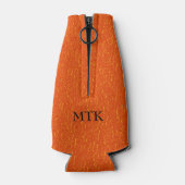 Happy Samhain Hexenhut Stars Magic Wiccan Flaschenkühler (Rückseite)