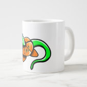 Happy Samhain! Jumbo-Tasse (Vorderseite Rechts)