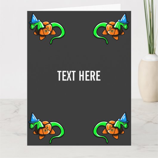 Happy Samhain! Karte (Vorderseite)