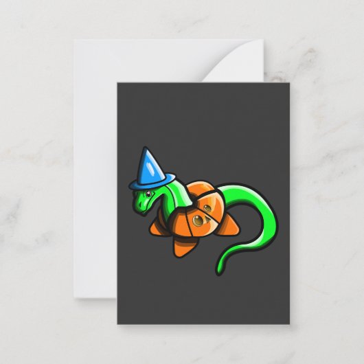 Happy Samhain! Mitteilungskarte (Vorderseite)