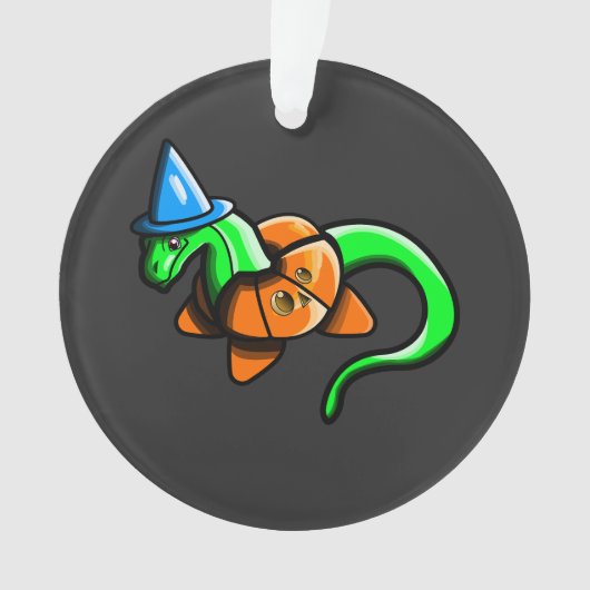 Happy Samhain! Ornament (Vorderseite)